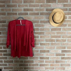 NY collection red jacket